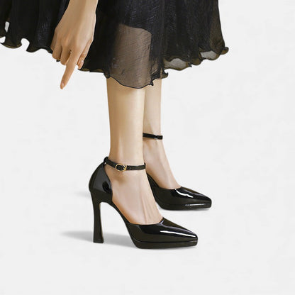 Estelle | Escarpins Cuir à Bride