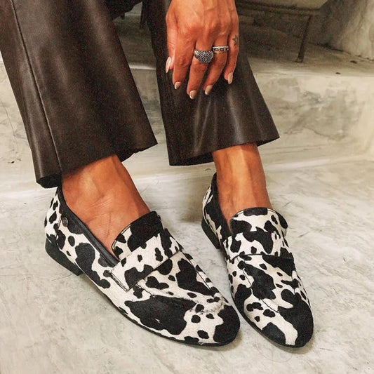 Noelle | Imprimé Animal Signature Mocassins