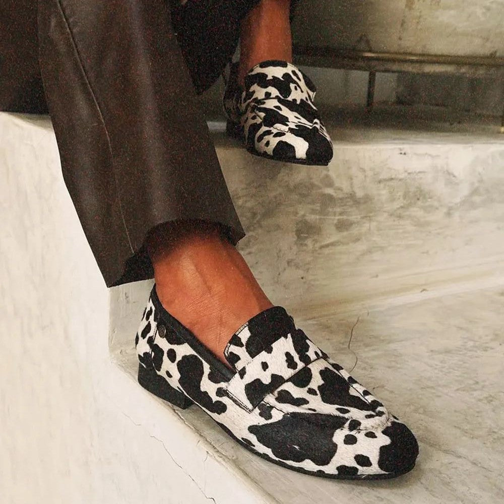 Noelle | Imprimé Animal Signature Mocassins
