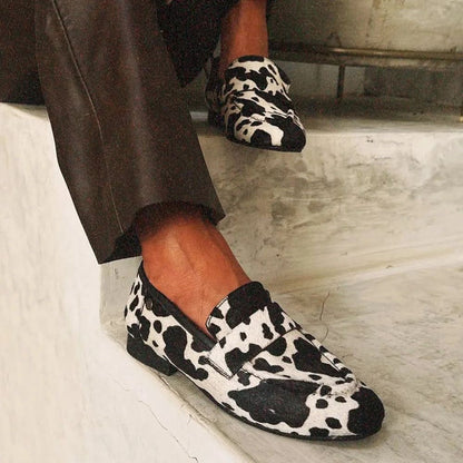 Noelle | Imprimé Animal Signature Mocassins