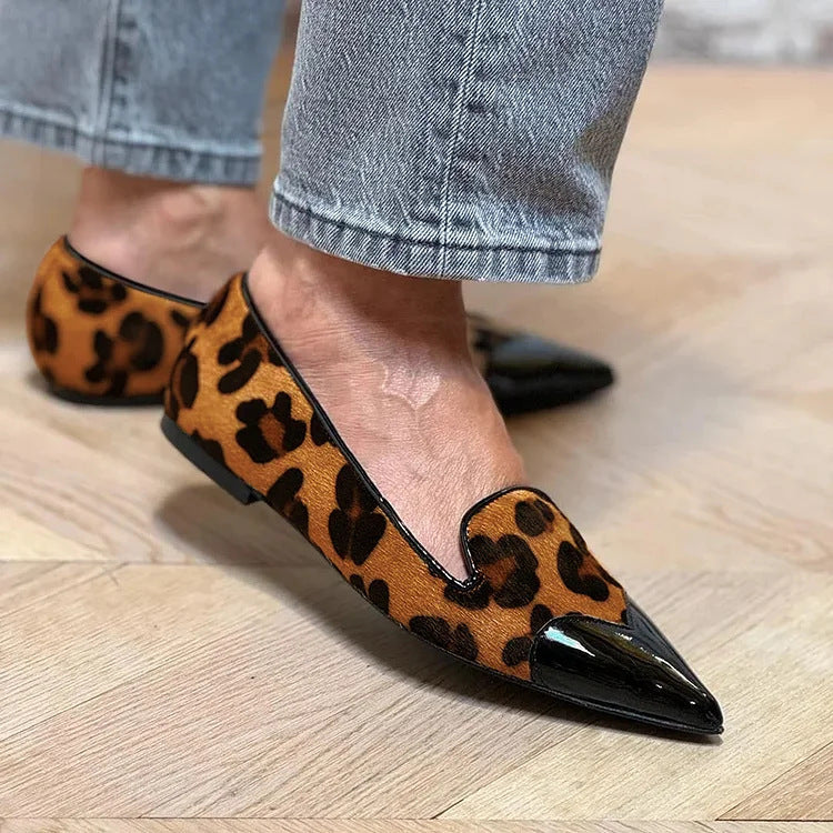 Francesca | Imprimé Animal Ballerines