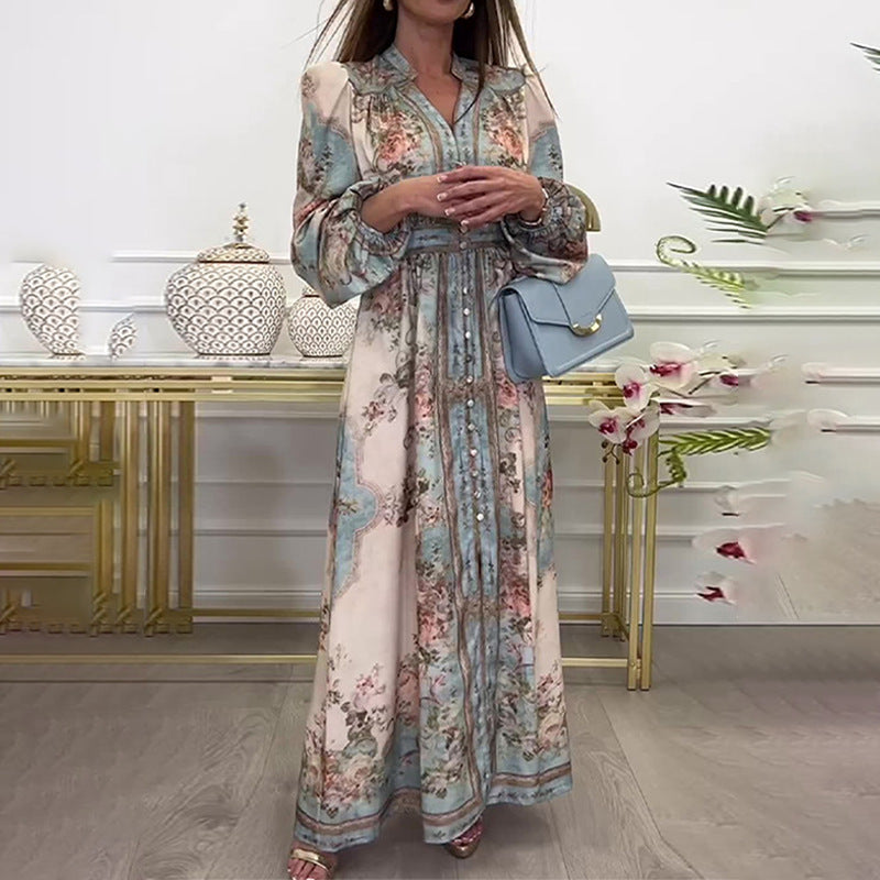 Margot | Robe Maxi Fleurie