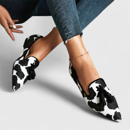 Estelle | Mocassins à Pompons Confort