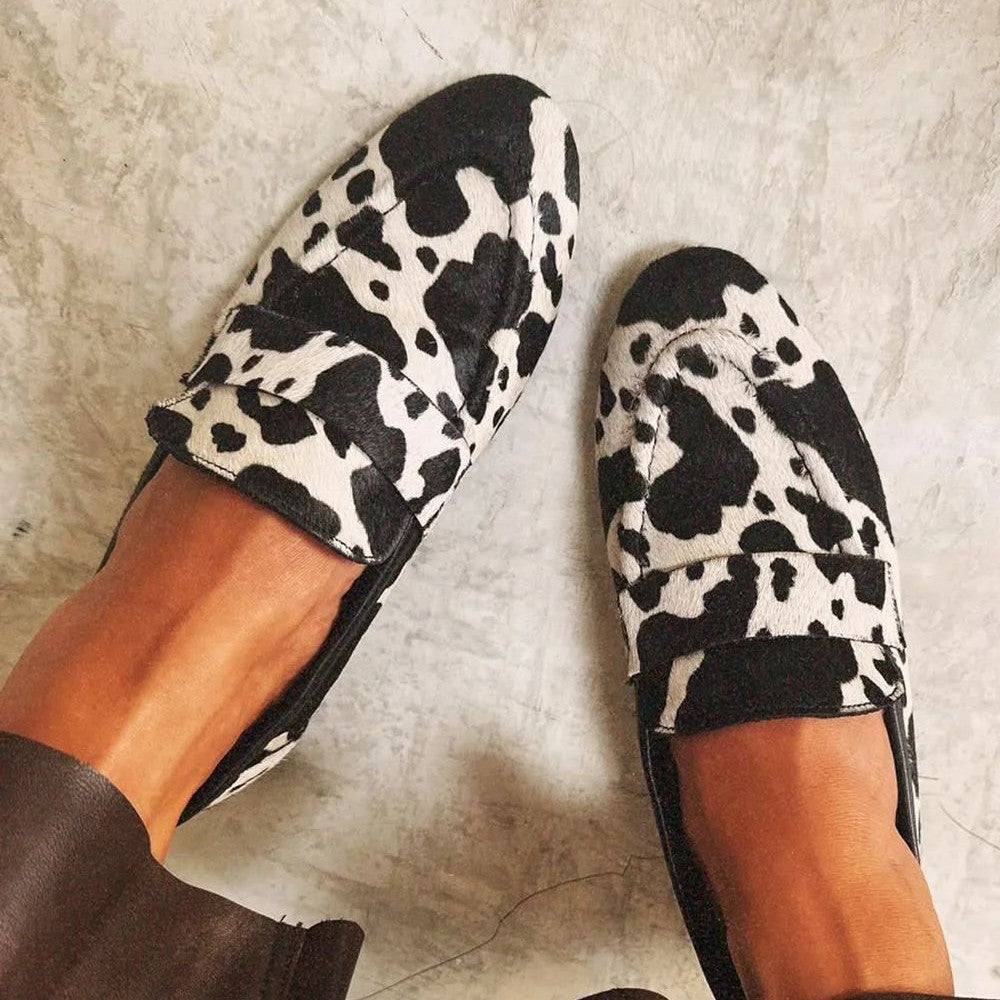 Noelle | Imprimé Animal Signature Mocassins