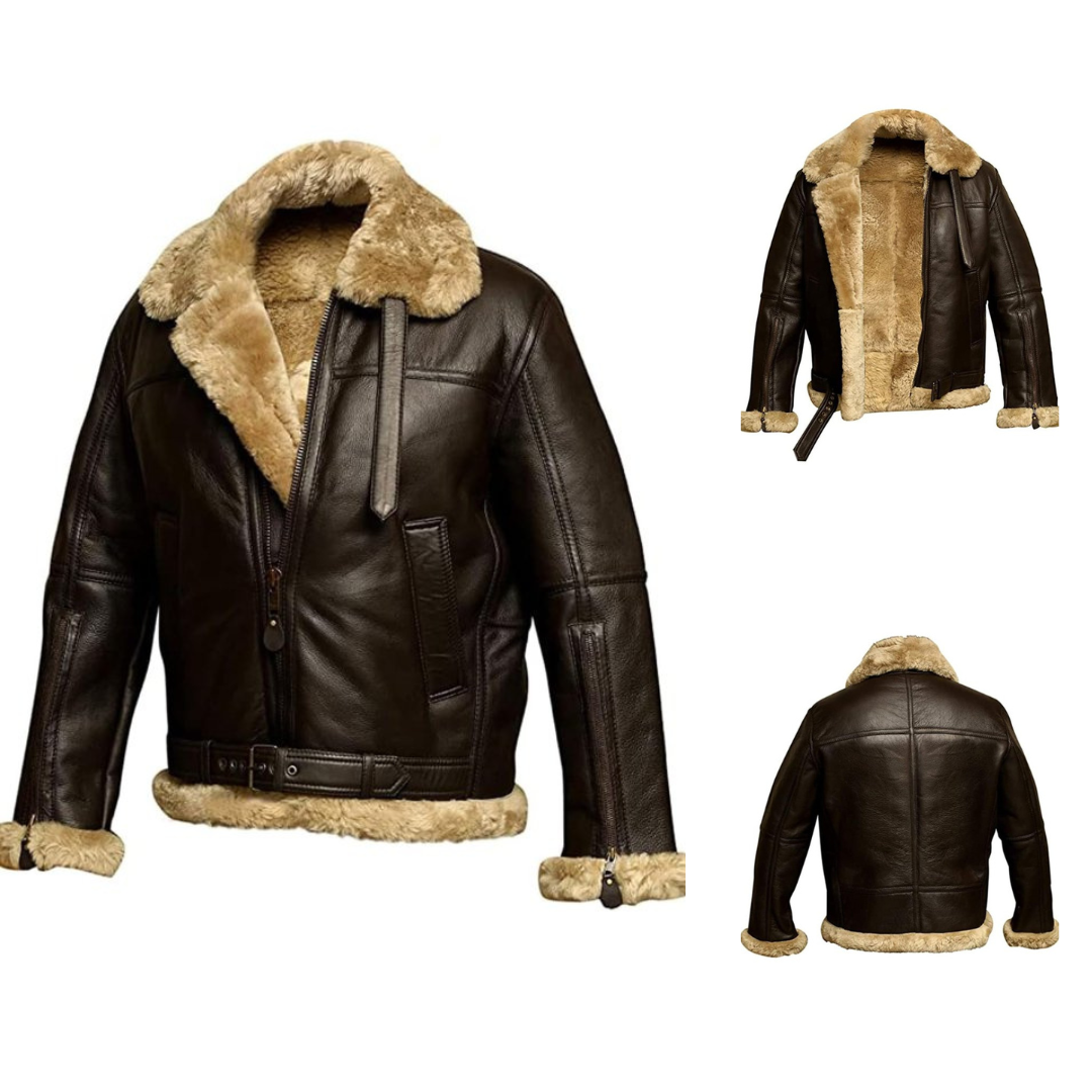 Théo | Blouson Aviateur Doublé