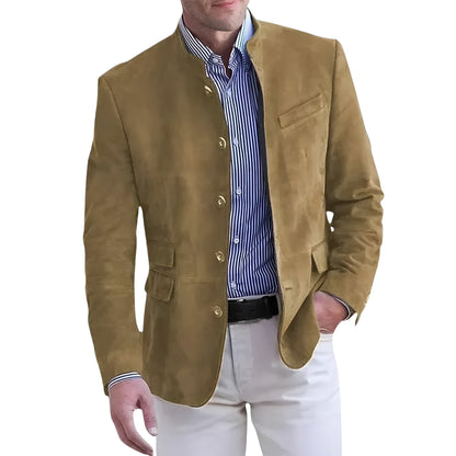 Rémi | Veste Suède Structurée