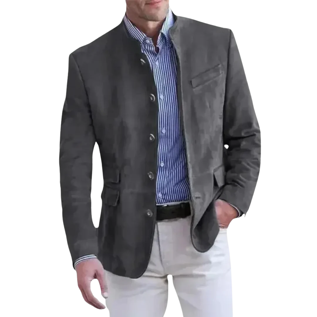 Rémi | Veste Suède Structurée