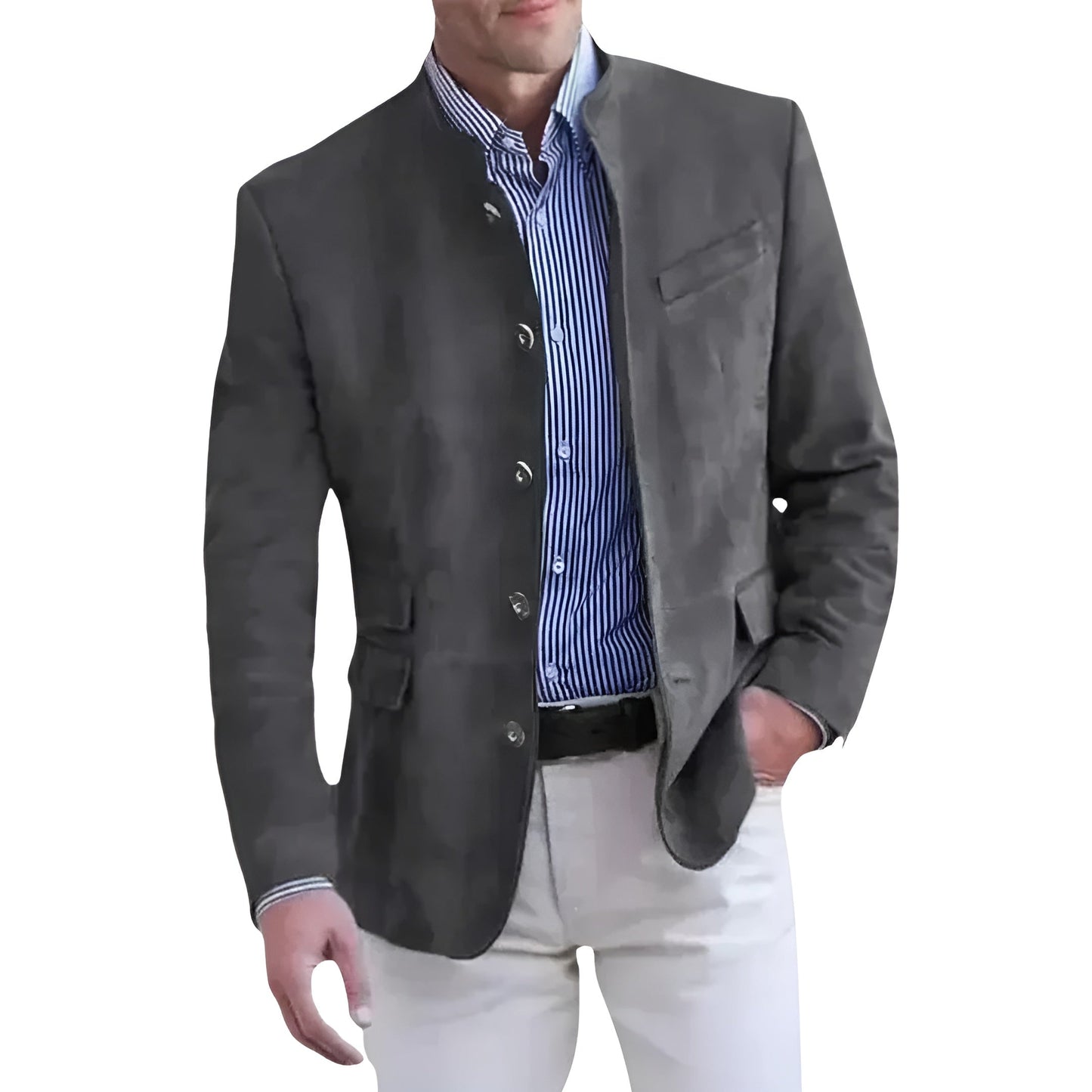Rémi | Veste Suède Structurée