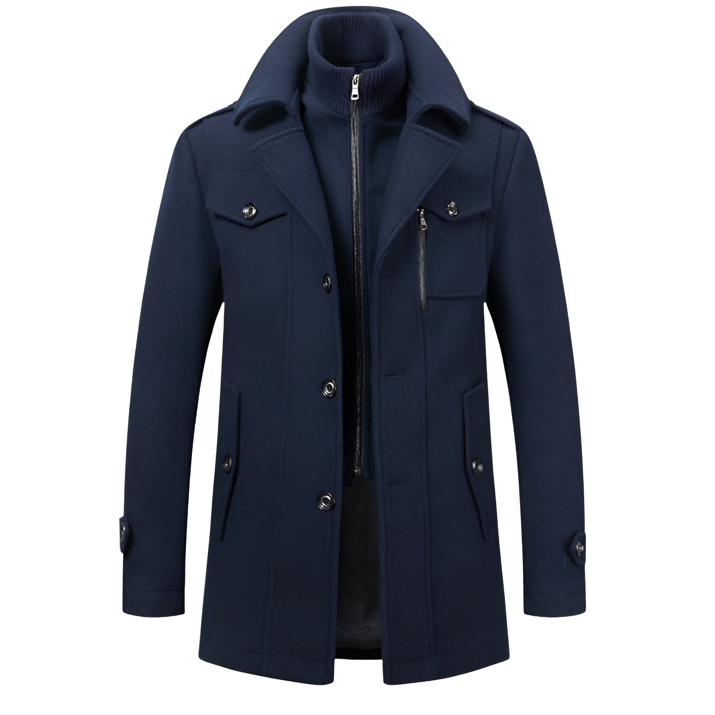 Sébastien | Manteau Long Matelassé