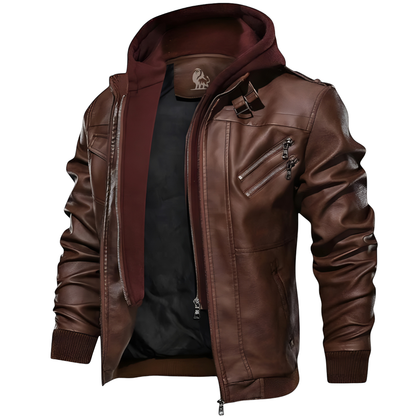 Mathieu | Veste Cuir Salvador