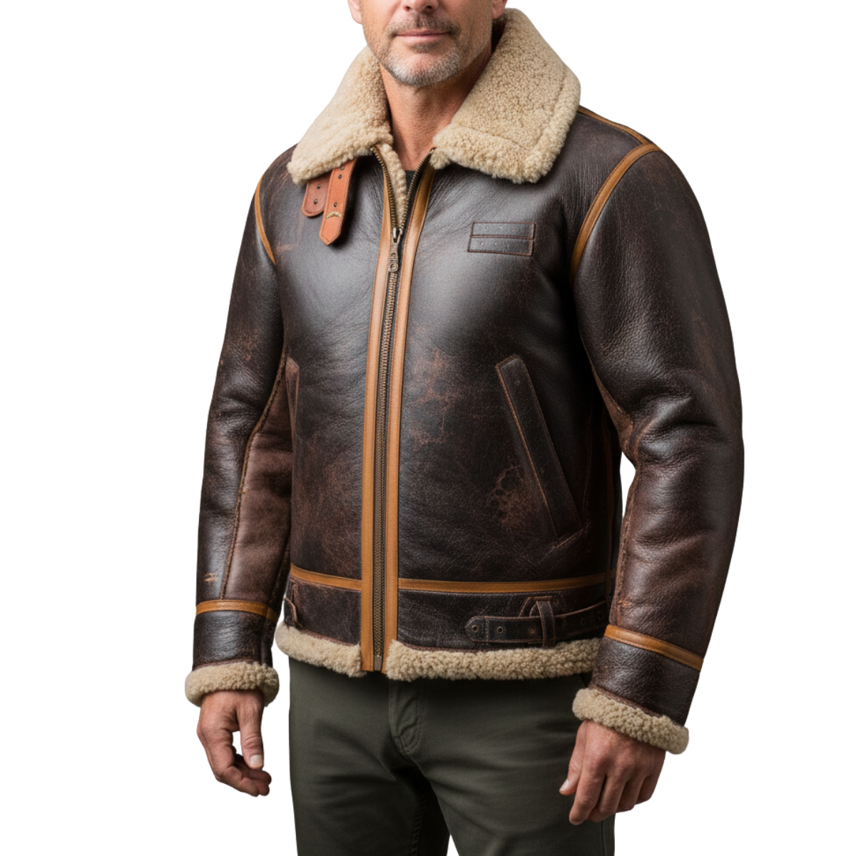 Julián | Blouson Aviateur Doublé