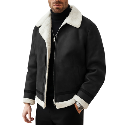 Brieuc | Blouson Aviateur Doublé Sherpa