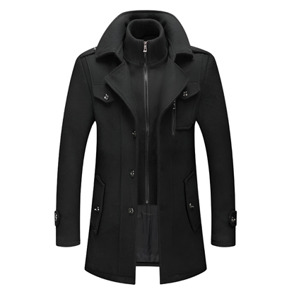 Léa | Manteau Long en Laine Premium