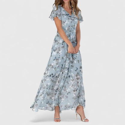 Isabella | Fluide Maternity Robe Mi-Longue