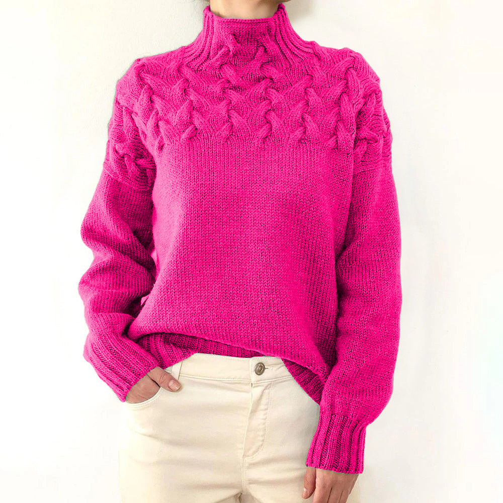 Evelyn | Douillet Maille Col Roulé Pull