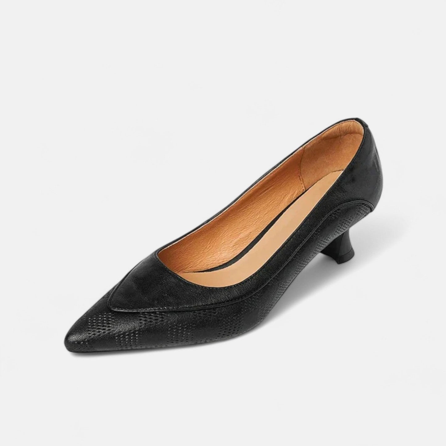 Cordelia | Embossed Cuir Pointed Talons