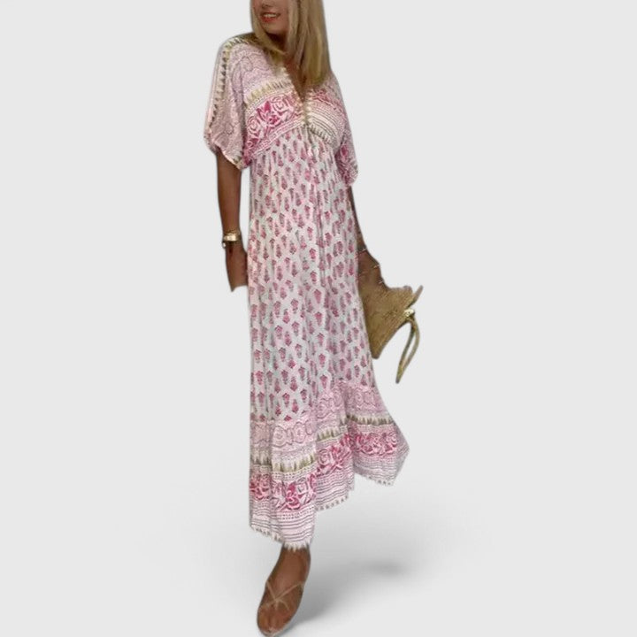 Camila | Bohème Robe Longue