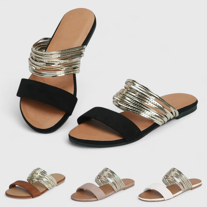 Serena | À Lanières Cushioned Sandales
