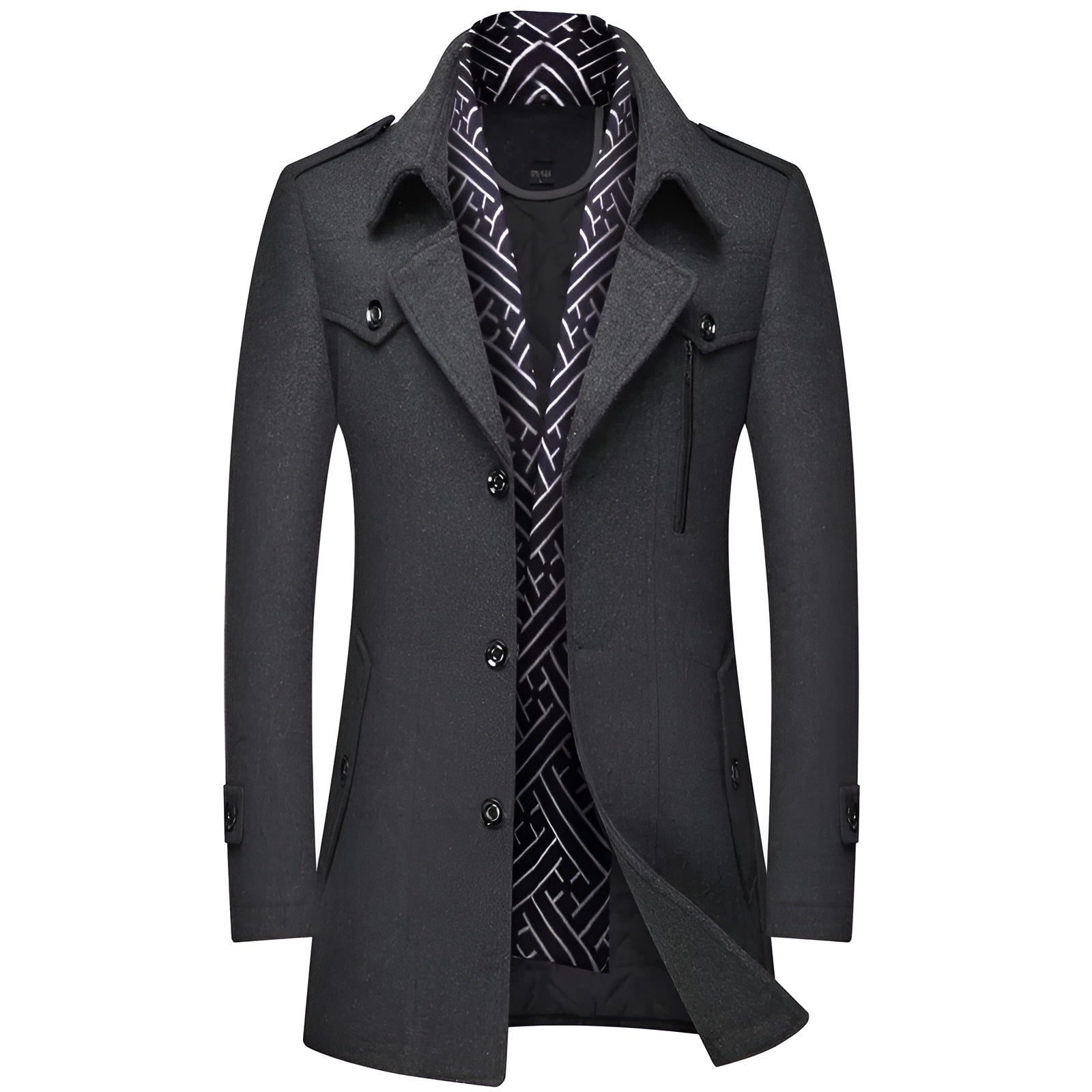 Roman | Manteau Urbain Doublé