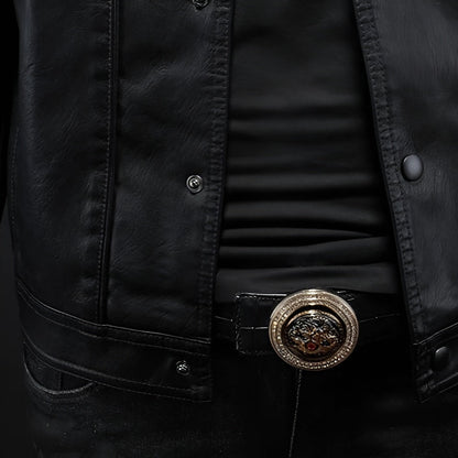 Dimitri | Veste Rider en Cuir Premium