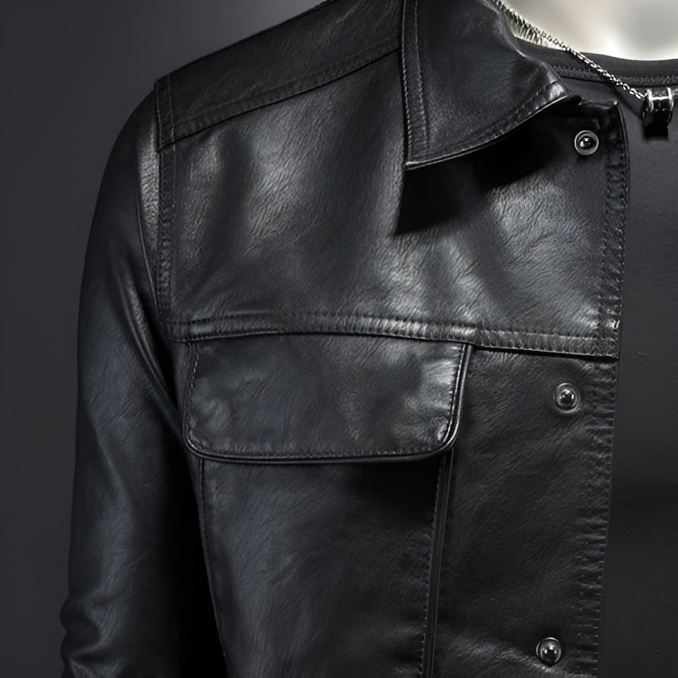 Dimitri | Veste Rider en Cuir Premium