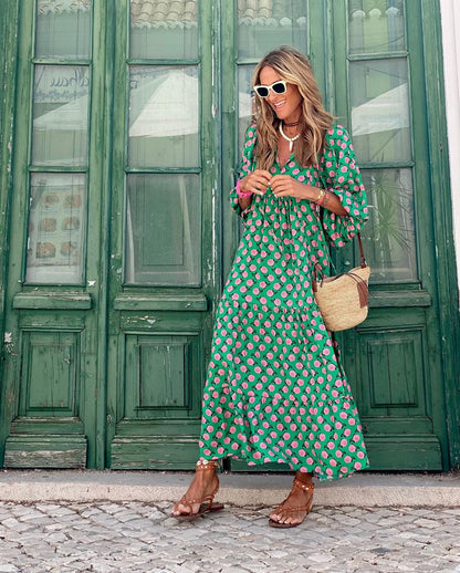 Celeste | Bohème Robe Longue