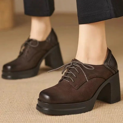 Victoria | Classique Talon Bloc Escarpins