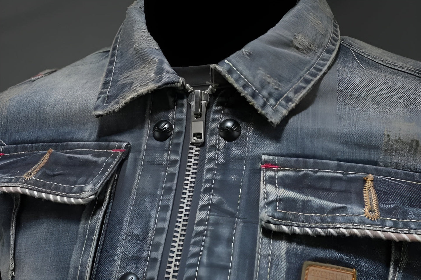 Maxence | Veste Denim Rétro