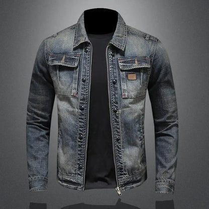 Maxence | Veste Denim Rétro