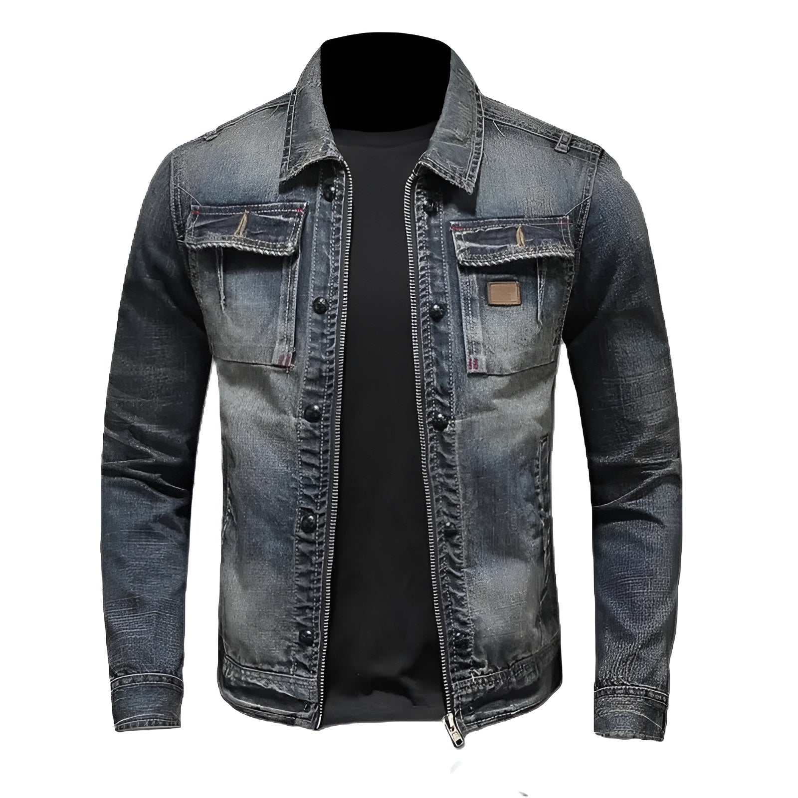 Maxence | Veste Denim Rétro