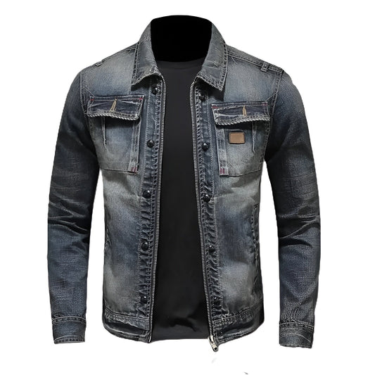 Maxence | Veste Denim Rétro