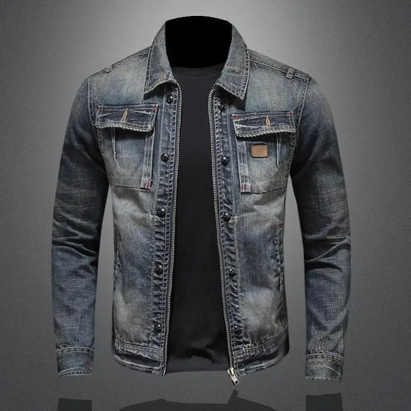 Maxence | Veste Denim Rétro