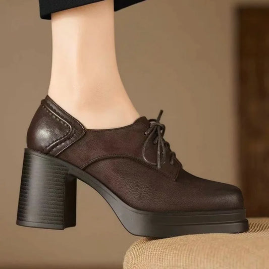 Sophia | Classique Talon Bloc Escarpins