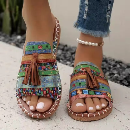 Isaure | Sandales Tissées Ergonomiques