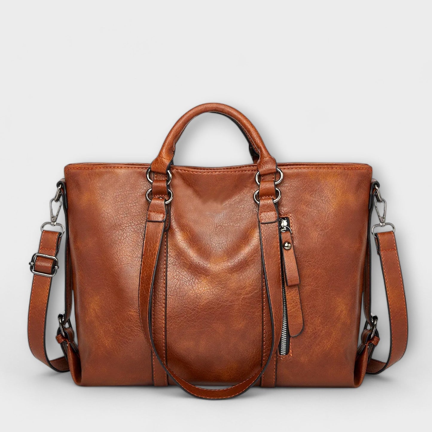 Béatrice | Grand Sac Cuir Structuré