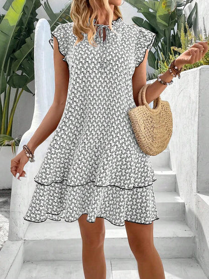 Seraphina | Floral Robe Mi-Longue