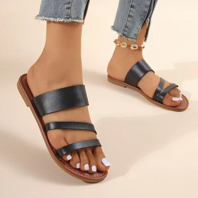 Isla | Minimaliste Flat Sandales