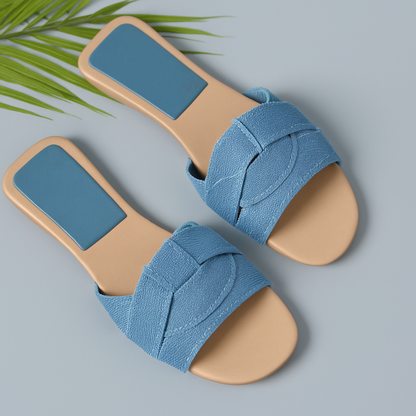 Celeste | Luxe Bout Carré Sandales