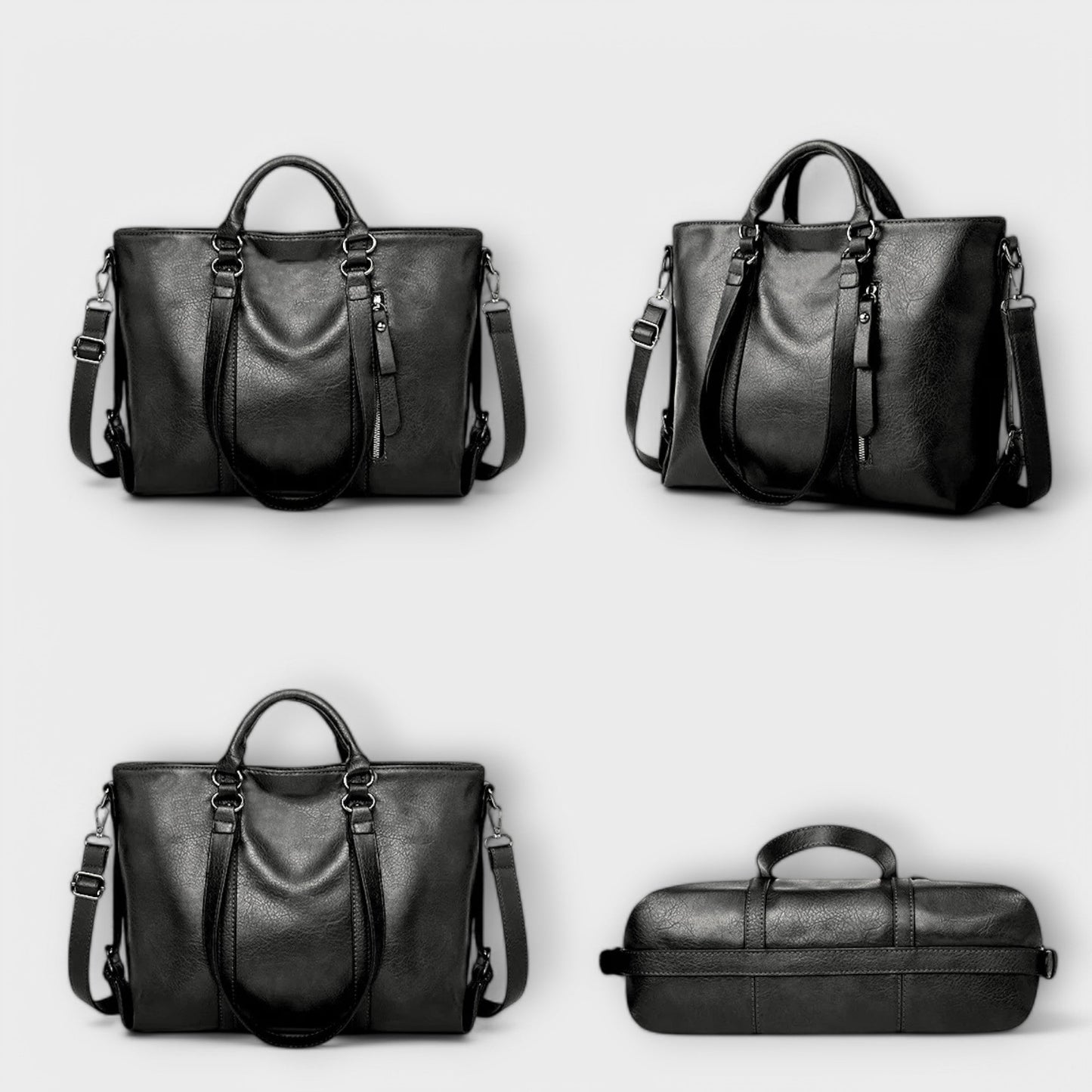 Béatrice | Grand Sac Cuir Structuré