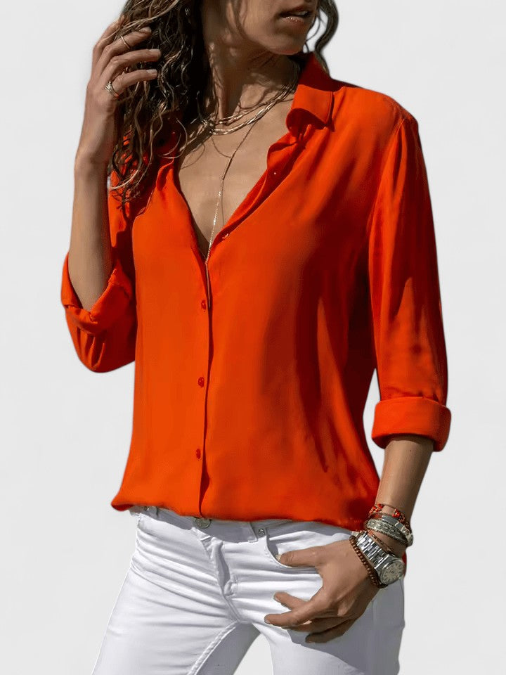 Vivienne | Élégant Chiffon Blouse