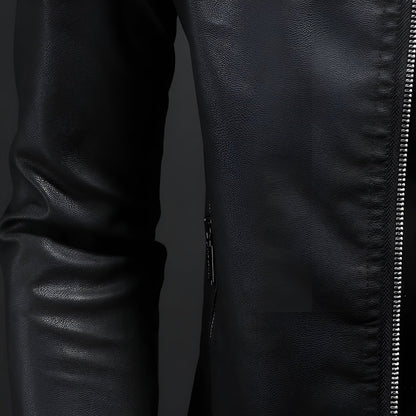 Quentin | Veste Cuir Premium Ajustée