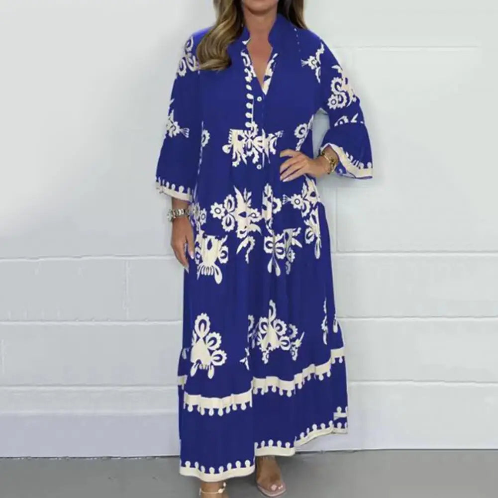 Emilia | Fluide Mi-Longue Day Robe