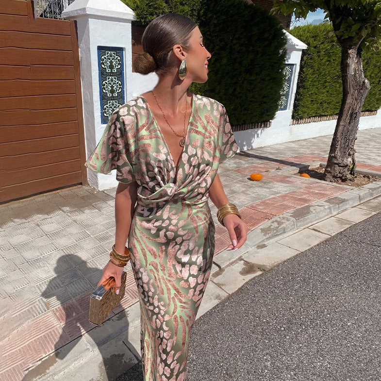 Celeste | Drapé Evening Gown