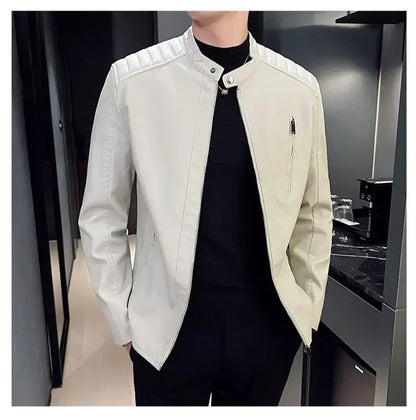 Bastian | Veste en Cuir Structurée