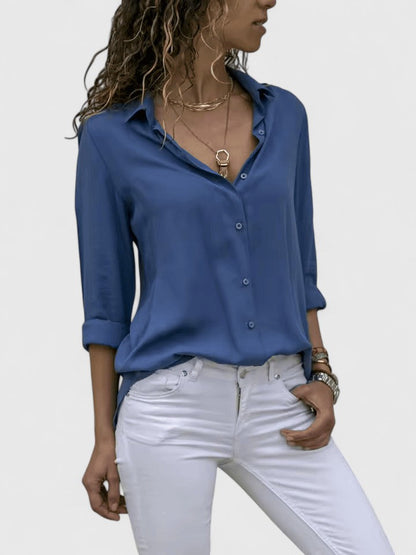 Vivienne | Élégant Chiffon Blouse