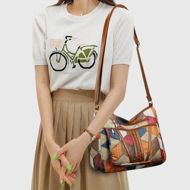 Élodie | Sac Patchwork Art Contemporain