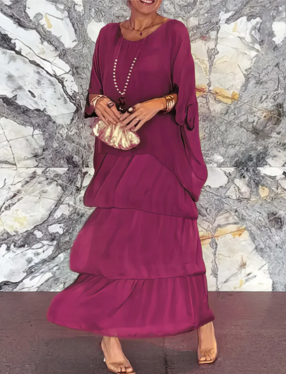 Celeste | Fluide Robe Longue