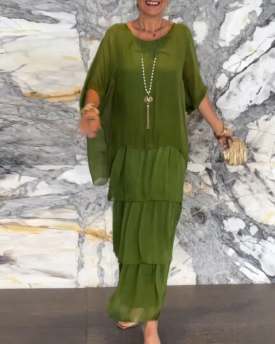 Celeste | Fluide Robe Longue