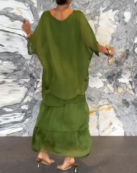 Celeste | Fluide Robe Longue
