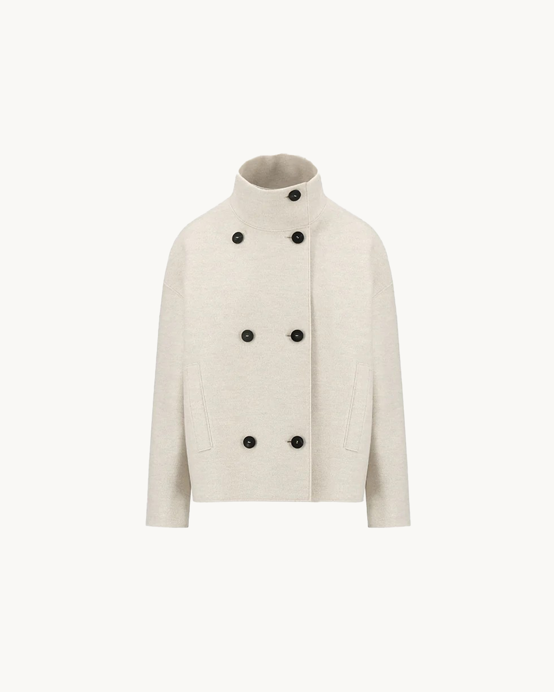 Tara | Douillet High-Neck Manteau